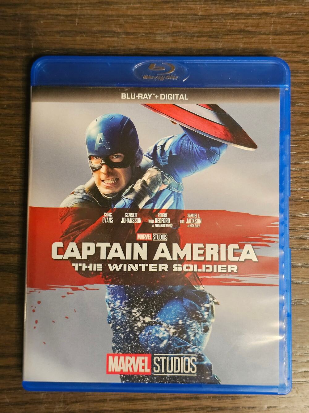 Marvel Studios CAPTAIN AMERICA The Winter Soldier Blu-Ray 2017 Robert Downey Jr.